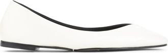 Jacquemus Zwarte Ballerinas Elegante Schoenen Vrouwen - Dames - Ballerinas - Wit - 38 EU - Leer - Schoenen