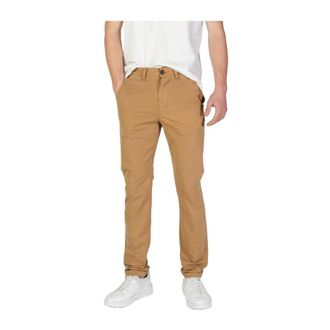 Superdry Slim Fit Katoenen Jeans - Heren - Broeken - Beige - Maat: W28 L32 Katoen