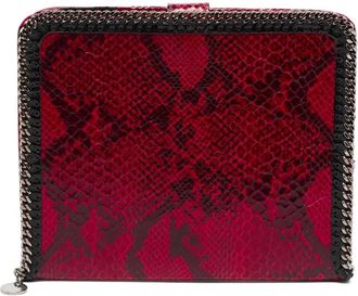 Stella McCartney 2000s iPad hoesje met pythonprint en kettinghengsel - Rood