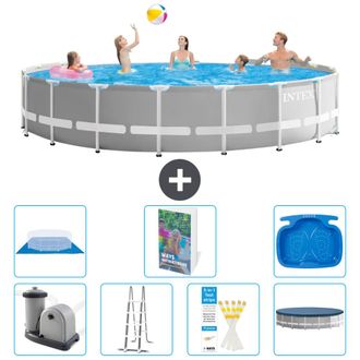 Intex Piscina Prism Frame Redonda - 549x122 Cm - 8-piezas S662