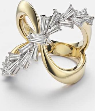 Yeprem 18kt gold (750/1000) ring with diamonds