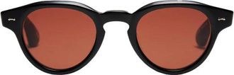 Peter and May Black Bordeaux Panda Sunglasses