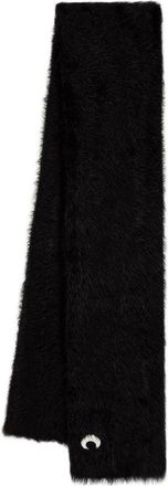Marine Serre Unisex Wild Puffy Scarf Black Synthetic