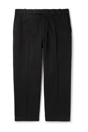 Thom Browne Utility Tapered Garment-Dyed Cotton-Twill Trousers