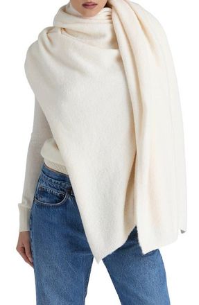 House of CB Nara Textured Wrap in Ivory at Nordstrom