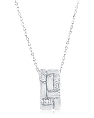 Suzy Levian Suzy Levian Silver Cz Pendant