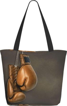 AOOEDM Love Sports Boxing Is Life Ladies Shopping Bag 13x11x7in.The Perfect ValentineS Day Gift.It Is The Best ValentineS Day Gift For Mom, Daughter, Wife,Et