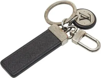 Louis Vuitton Pre-owned Accessories, male, Black, Size: ONE SIZE Pre-owned Keyring