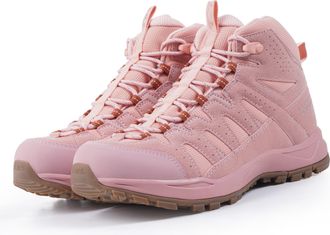 Icepeak Wanderschuh ICEPEAK AURA MC MS, Damen, Gr. 37, pink, Synthetik, Textil, Schuhe Wanderschuh, Wasserdicht