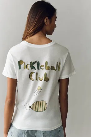 Unfortunate Portrait Pickleball Club Cotton Graphic Tee
