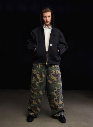 Carhartt Work in Progress Mens Worker hooded jacket