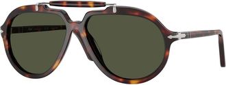 Persol PO0202S 24/31 Mens Sunglasses Tortoiseshell Size 57