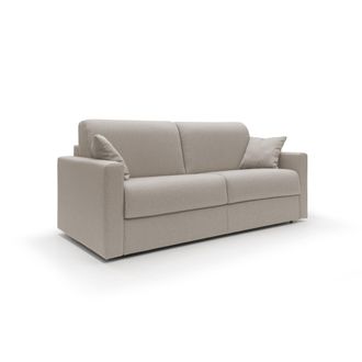Divani.Store Chris Sof&aacute; Cama Convertible En Tejido Impermeable 166 Cm (mat. 120x197) Crema