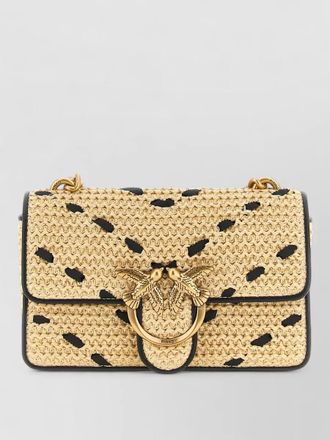 Pinko mini love one light shoulder chain bag