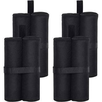 OEM Juego De 4 Bolsas De Lastre, Tejido Oxford 600d, Doble Cremallera, Para Tiendas De Campa&ntilde;a Y Sombrillas