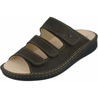Finn Comfort Mataro Pantolette - Heren - Schoenen - Bruin - Maat: 42 EU Leer