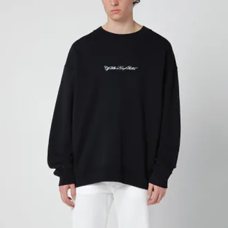 Off-white Black Script Arrow Diagonal Skate sweatshirt