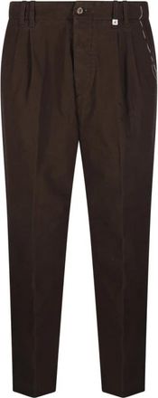 Myths Moro Long Pant - Heren - Slim Fit Broeken - Bruin - M - Katoen - Broeken