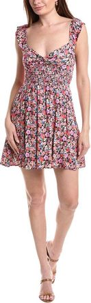 Saltwater Luxe Ruffle Tank Mini Dress