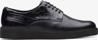 Clarks Glickly Derby2 Zwarte Combinatieschoenen