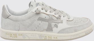 Premiata Sneaker Bskt Clad in pelle di vitello con punta traforata