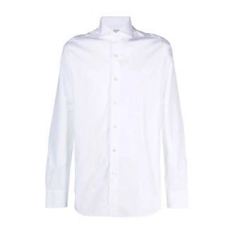 Xacus Zakelijk Kleermakershemd - Heren - Zakelijke Overhemden - Wit - 2XL - Leer - Overhemden