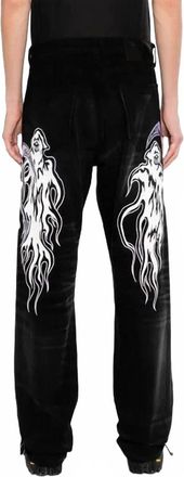 Warren Lotas Reaper Denim Pant In Faded Black