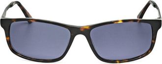 Hackett Mens Multi-Color Rectangular Sunglasses HEK1192
