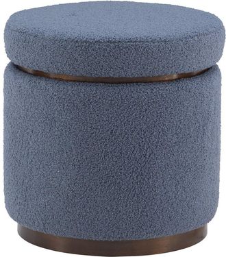 Linon Sunny Round Ottoman