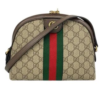 Gucci Pre-owned Cross Body Bags, female, Brown, Size: ONE SIZE Pre-owned Vintage Shoulder Bag