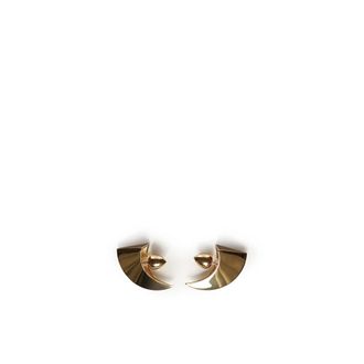 Alaia Small Edge Earrings - female - Ala&iuml;a - Earrings - Yellow - ONE SIZE - Accessories