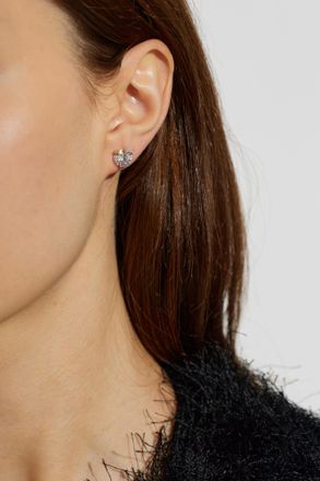 Kate Spade New York Sparkling Crystal Stud Earrings, Womens, Gold
