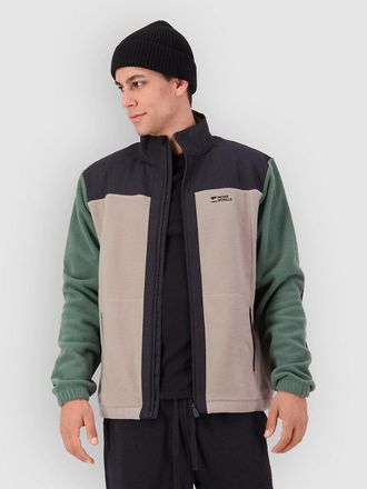 Mons Royale Pileup Wool Fleecejacke gr&uuml;n