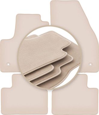 OEM Alfombrillas Beige Premium Para: Opel Meriva B Monovolumen 2010-2017