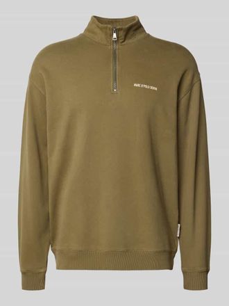 Marc O'Polo Denim Marc OPolo Denim Regular Fit Sweatshirt aus reiner Baumwolle in Oliv, Größe XL
