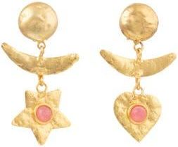 Sylvia Toledano Sol Y Luna Earrings in Pink at Nordstrom