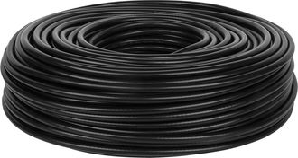 OEM Cable Coaxial H1000 De 50 Ohmios, 100 M, Negro, Cabletech