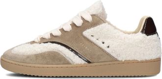 Nubikk Stijlvolle Owen Studs Sneakers - Dames - Sneakers - Veelkleurig - 39 EU - Wol - Schoenen