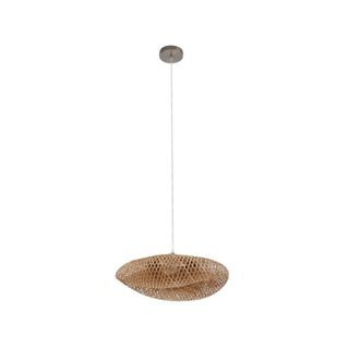 Lindby Lindby L&aacute;mpara Colgante eleane En Marr&oacute;n De Madera