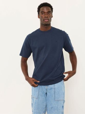 Fat Face FatFace Alton Relaxed Fit Navy Heavyweight T-Shirt