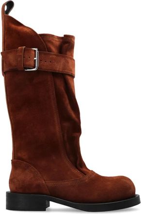 Iro Riff Su&egrave;de Hoge Laarzen - Dames - Hoge Laarzen - Bruin - 36 EU - Su&egrave;de - Schoenen