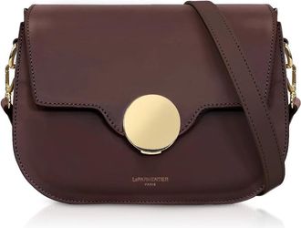 Le Parmentier Handbags - Dames - Schoudertassen - Paars - ONE Size - Leer - Tassen
