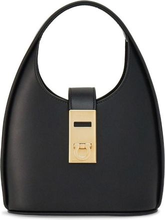 Ferragamo Mini leather hobo bag