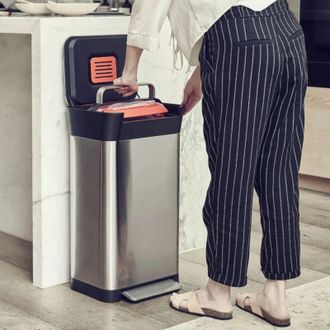 Joseph Joseph Joseph Joseph Titan 30l Stainless-steel Trash Compactor