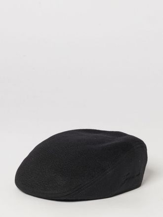 Jacquemus Pure Virgin Wool Beret with Tone-on-Tone Embroidered Logo