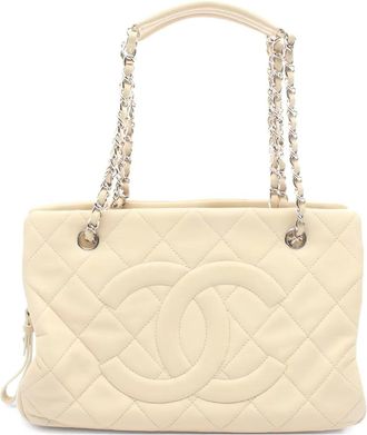 Chanel Borsa tote Coco-mark matelass&eacute; 2010-2011 - Toni neutri