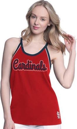G-III 4Her by Carl Banks Womens G-III 4Her by Carl Banks Red St. Louis Cardinals Curveball Racerback Tank Top at Nordstrom, Size Medium