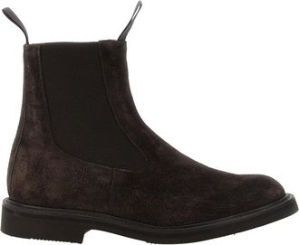 Trickers Schoenen, Heren, Bruin, 43 1/2 EU, Su&egrave;de, Stephen Chelsea Boot