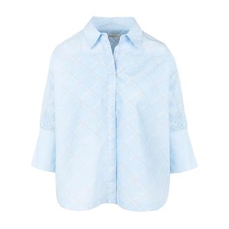 H&eacute;st Shirts, female, Blue, Size: XS Arya Printed Shirt