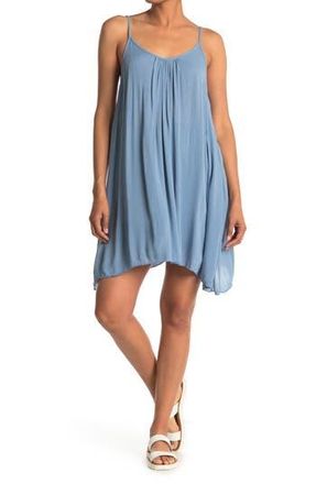Elan Cover-Up Slip Dress in Dusty Blue at Nordstrom Rack, Size Medium